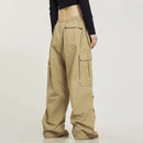 Cargo Pants for Women Casual Trousers Black Female Streetwear Loose