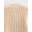 Women Casual Knit Cardigan  With Pockets Autumn Winter Sweater Coat  Knitwear