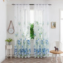 Curtain Gauze Yarn Tulle Curtains for Living Dining Room Bedroom Light-transmitting Decorative