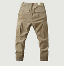 Winter New American Retro Heavyweight Corduroy Cargo Pants Men's Washed Loose Casual Straight Trousers