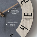 Modern Wall Clock Nordic Silent Wall Watch Luxury Aesthetic Mural Clocks Minimalist Elegant Decor