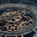 Retro Gear Wall Clock Modern Design Luxury Silent Clocks Wall Home Decor Living Room Decoration