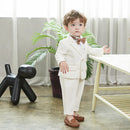 Kids Christening Clothes Suit for Boys Children Formal Outfit Sets Baby Boy Baptism Costume Elegant Evening Party Clothing