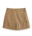 Cargo Shorts for Women Summer Casual Straight Pants Khaki Versatile Shorts Streetwear