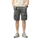 Summer Mens Cargo Tactical Short Pants Multi-pocket Shorts Men Oversize Clothing Casual Jogger Outdoor Khaki Pants