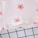 Girl Clothes Suit Flower Pullover Sweatshirt Casual Two Piece Kid Baby Outfit