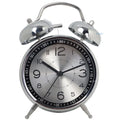 Loud Alarm Clock for Heavy Sleepers Adults Retro 4.5 Inch Silent Quartz with Backlight Twin Bell Analog Kids Alarm Clocks