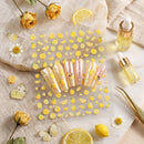 Embossed Lemon Nail Art Summer Fruit Designs Nail Decals Long Lasting DIY Manicure Nails Decor