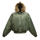 Fur Collar Hooded Cotton Coat Clean Fit Puffer Jacket Luxury Men Winter Jacket
