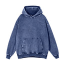 Hoodies Oversized Hoodie Pocket Long Sleeve Retro Loose Sweatshirt Men