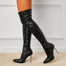 Women Over the Knee Boots Pole Strippers Ladies Shoes