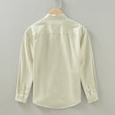 Men Casual Shirt for Men Cotton Solid Shirts Man Tops