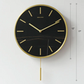 Nordic Wall Clocks Minimalist Marble Home Design Coffee Shop Wall Clocks Advanced Home Decor