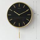 Nordic Wall Clocks Minimalist Marble Home Design Coffee Shop Wall Clocks Advanced Home Decor