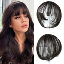 Invisible Seamless Head Hair Air Bangs Overhead Natural Invisible Increase Hair