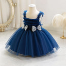 summer baby girl beauty pageant dress sequin princess skirt children flower wedding birthday dress