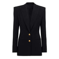 Spring and Autumn Collar Two Button Slimming Long Sleeve Commuter Women's Blazer