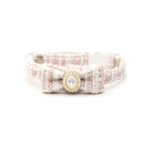 Pearl Bow Pet Collars Adjustable Dog Collar Poodle Pomeranian Terrier Dogs Accessories Safety Buckle Cat Collar