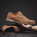Men Shoes Casual Shoes Male Suede Oxford Wedding Leather Dress Shoes Men Flats