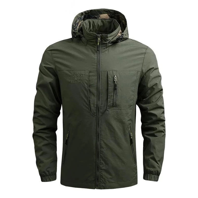 Hooded Jackets Men's Coats Winter Sweat-shirt Cold Coat Sweatshirt With Zipper Down Light