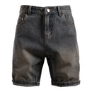 Men's Retro Denim Blend Shorts Casual Shorts