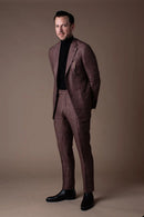 Classic Wedding Men Suits Business Tailor-Made Tuxedo 3-Pieces Jacket Vest Pants Blazer Party Singer Groom