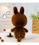 60cm Labubu Cartoon Ragdoll Plush Toys Mink Fur Cute Rabbit Ragdoll Accompany Sleep Plush