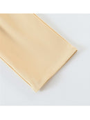 Autumn Winter Suit Pants Women Drape High Waist Loose Casual Pleated Straight Pants Female Office Ladies