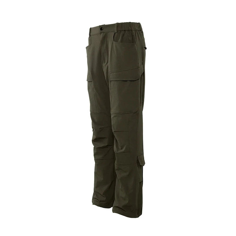 Cargo Pants Men Pleated Spliced Safari Pants