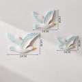 Simulated Mediterranean Resin Seagull Background Wall Decorative Pendant
