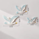 Simulated Mediterranean Resin Seagull Background Wall Decorative Pendant