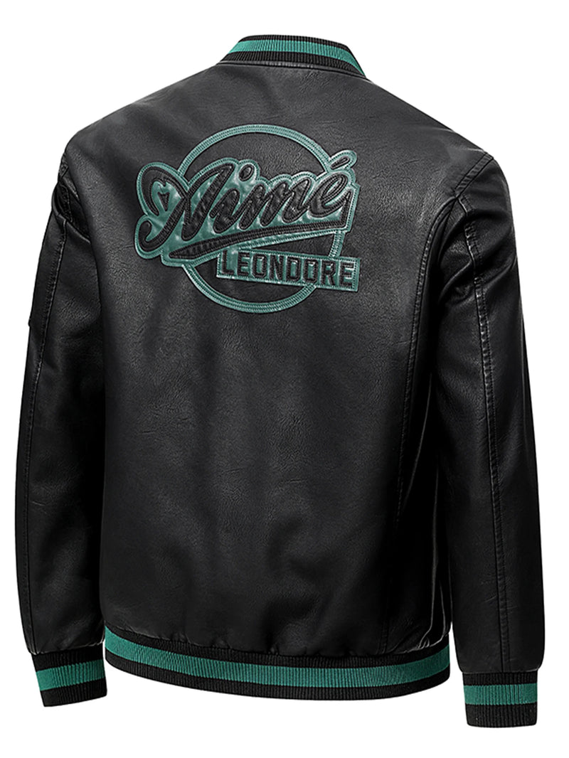 Men'S Baseball Jacket - Windproof Warm Coat Jacket Shell for Casual Outer