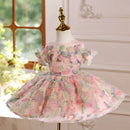 Flower children wedding children's dress girls birthday party evening girls dress
