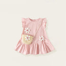Girls Dress Summer Outfit Western-style Baby Princess Dress Summer Children Dress