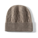 Cashmere Hat For Women and Men Winter Warm Soft Beanies Cap Female Cashmere Knitted Hat Outdoor Hats