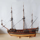 DIY Simulated Wooden Sailboat Model Assembly Kit Toy Gift Collection