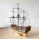 DIY Simulated Wooden Sailboat Model Assembly Kit Toy Gift Collection
