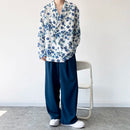 Casual Suit Pant Men Wide Leg Trousers Man Straight Suit Pants Male