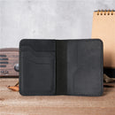 Vintage Men's Genuine Leather Card Wallet Men Small Wallet Card Holder