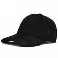 Matte Leather Baseball Cap for Men Fall Winter Male Genuine Frosted Leather Caps Outdoor Casual Retro