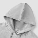 Hoodie Women Fleece Lined Thermal Antibacterial Loose Fit Solid Color Winter Casual Pullover