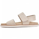 Summer Men Outside Leisure Handmade Genuine Leather Breathable Sandals Hook Loop Flat Beach Shoes