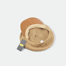 Berets for Spring and Autumn Retro Knitted Hat