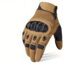 Men's Tactical Gloves Protection Shell Men Women Riding Hard Knuckle Full Finger Touch Screen Motorcycle Gloves