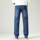 Men's Straight Loose Tactical Trousers Casual Stretch and Wear-resistant Jeans Men's Outdoor Sports Jogging Cargo Pants Ropa