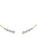 Necklace Women Bling Neck Prom Accessories Rhinestone Sparkly Wedding Jewelry Party Collar