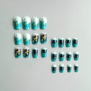French Nails Press on Nails Acrylic Press on Nails Handmade Thick Press on Nails 24Pc