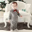 Boys Suit For Birthday 1 Year Clothes Set Baby Little Boy Children Formal Ceremony Tuxedo Dress Child