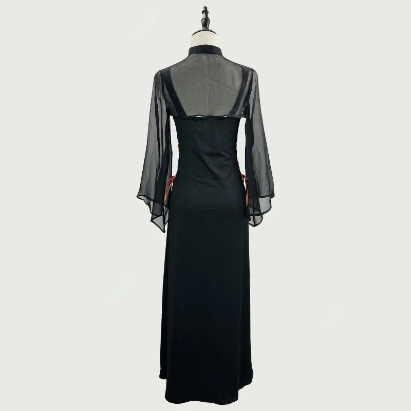 Cross-border Halloween National Style Witch Costumes Halloween Witch Costumes