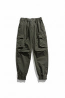Cargo Pants Men Cotton Casual Pants Tactical Men Military Multi-Pocket Combat Trousers